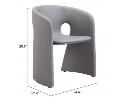 ZUO Rosyth Dining Chair - Slate Gray