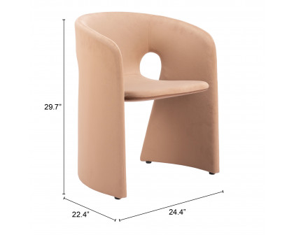 ZUO Rosyth Dining Chair - Tan