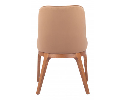 ZUO Ayr Dining Chair (Set of 2) - Tan