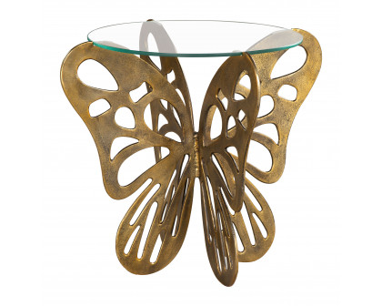 ZUO - Motyl Accent Table in Gold