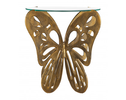 ZUO - Motyl Accent Table in Gold