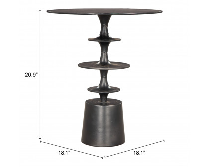 ZUO - Renie Side Table in Black