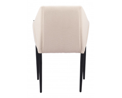 ZUO Andover Dining Chair (Set of 2) - Beige