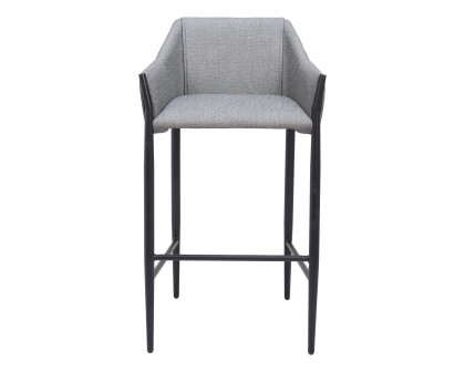 ZUO Andover Barstool - Slate Gray