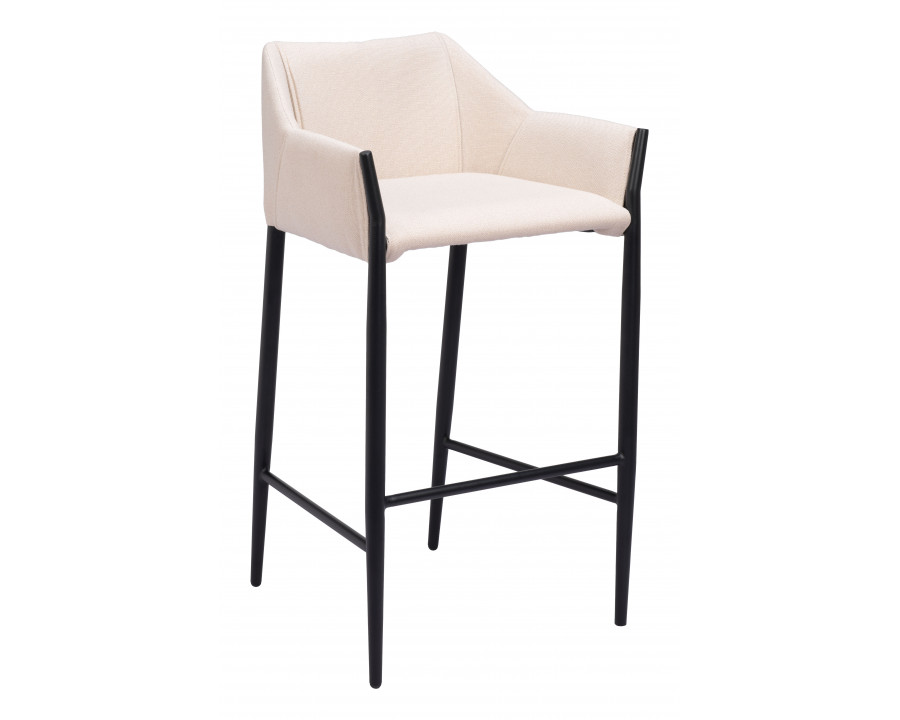 ZUO Andover Barstool - Beige