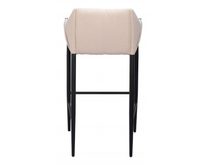 ZUO Andover Barstool - Beige