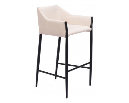 ZUO Andover Barstool - Beige