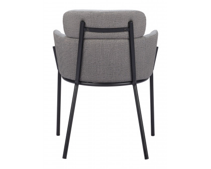 ZUO Bremor Dining Chair (Set of 2) - Slate Gray