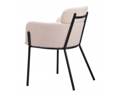 ZUO Bremor Dining Chair (Set of 2) - Beige