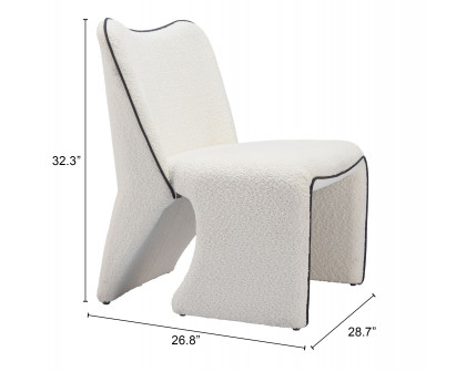 ZUO™ Novo Accent Chair - Ivory