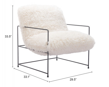 ZUO™ Pelut Accent Chair - White