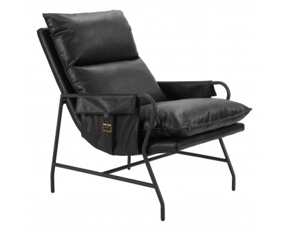 ZUO™ Halaus Accent Chair - Black