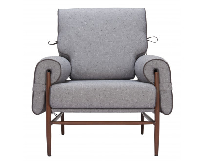 ZUO™ Klem Accent Chair - Gray