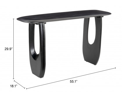 ZUO - Arasan Console Table in Black