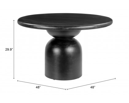 ZUO - Hals Dining Table in Black