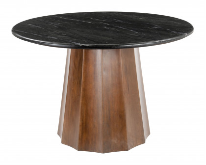 ZUO - Aipe Dining Table in Black/Brown