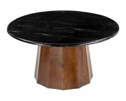 ZUO™ Aipe Coffee Table - Black/Brown