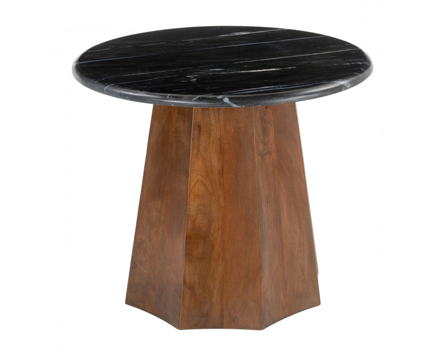 ZUO Aipe Accent Table - Black/Brown