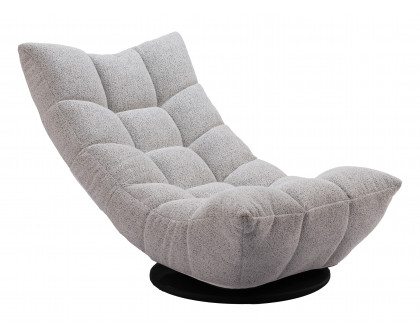 ZUO™ Down Go Swivel Chair - Ash Gray