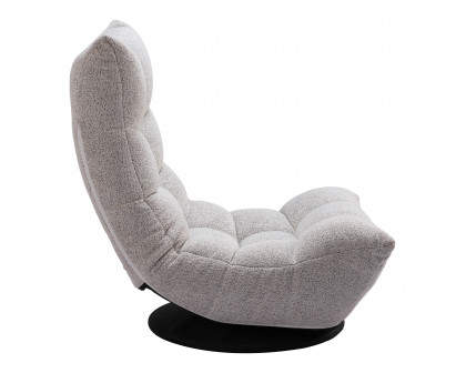 ZUO™ Down Go Swivel Chair - Ash Gray