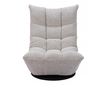 ZUO™ Down Go Swivel Chair - Ash Gray