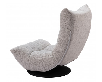 ZUO™ Down Go Swivel Chair - Ash Gray