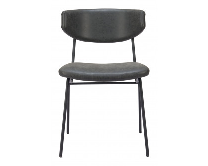 ZUO Charon Dining Chair (Set of 2) - Vintage Black