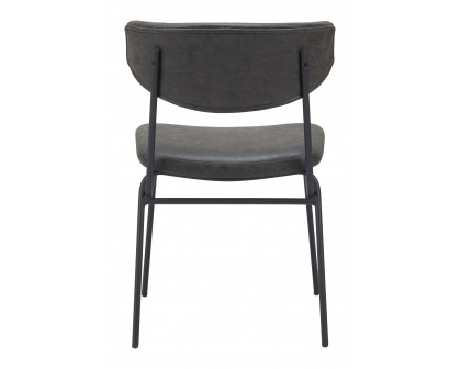 ZUO Charon Dining Chair (Set of 2) - Vintage Black