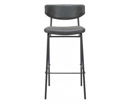 ZUO Charon Barstool (Set of 2) - Vintage Black