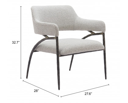 ZUO™ Vesterboro Accent Chair - Gray