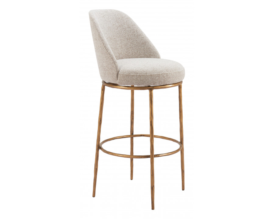 ZUO - Nordhavn Swivel Barstool