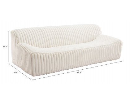 ZUO - Osterbro Sofa in Cream