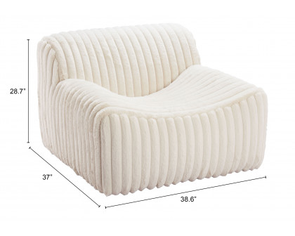 ZUO - Osterbro Armchair in Cream