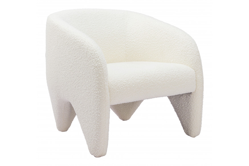 ZUO™ Lopta Accent Chair - White