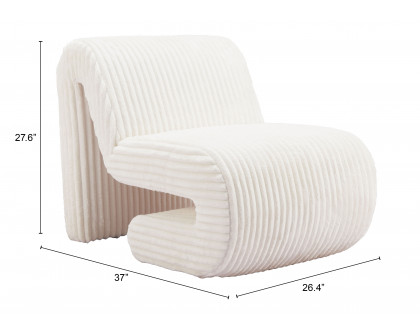 ZUO™ Opam Accent Chair - White