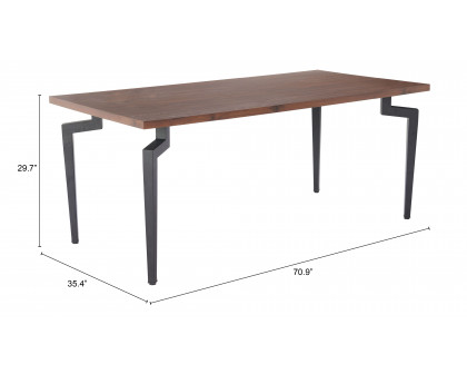 ZUO - Kani Dining Table in Walnut