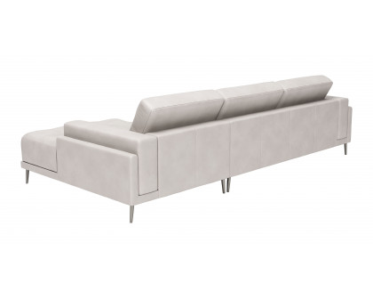 ZUO Bliss Right Facing Chaise Sectional - Beige