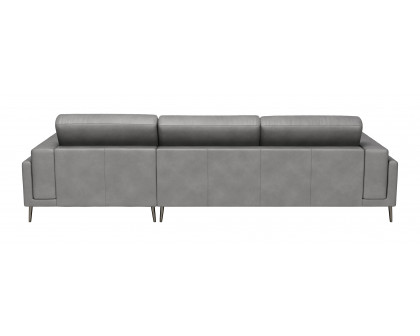 ZUO Bliss Right Facing Chaise Sectional - Gray