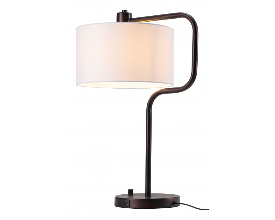 ZUO - Middlemist Table Lamp in White