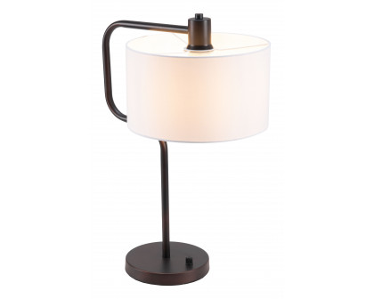 ZUO - Middlemist Table Lamp in White