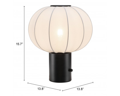 ZUO - Wisteria Table Lamp in White