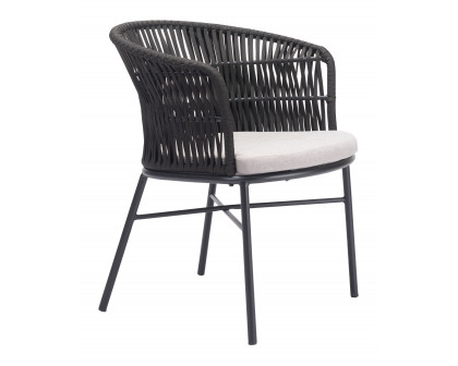 ZUO Freycinet Dining Chair (Set of 2) - Black