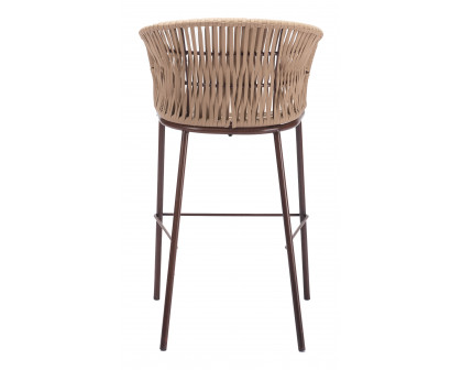 ZUO Freycinet Barstool - Natural