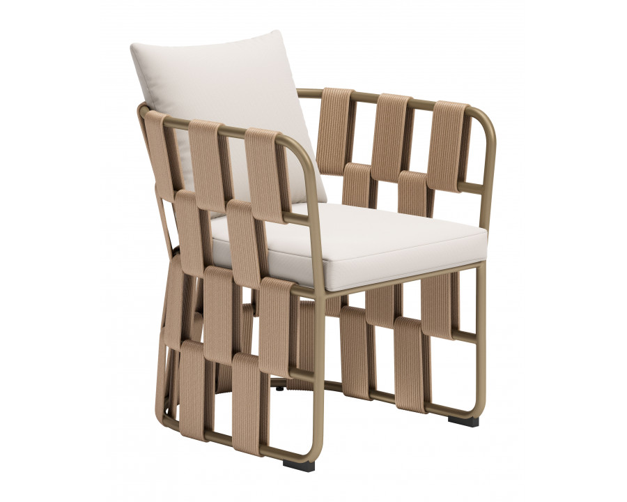 ZUO - Quadrat Dining Chair in White