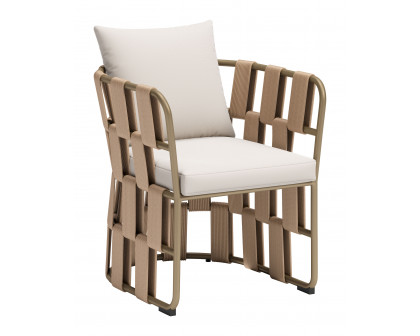 ZUO - Quadrat Dining Chair in White