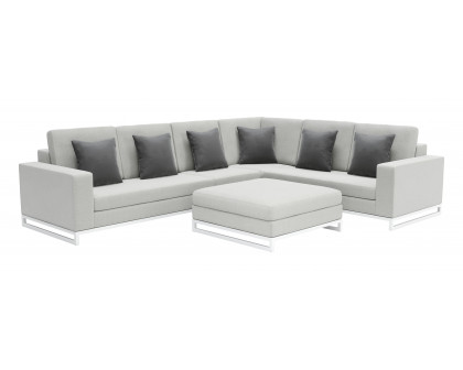 ZUO Corona del Mar Modular Sectional Set - Gray