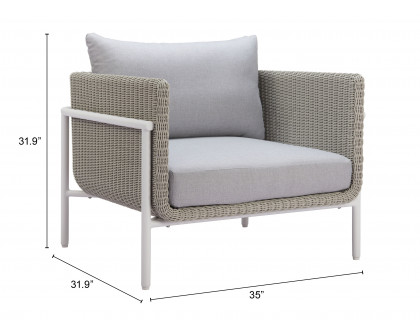 ZUO - Frais Armchair in Gray