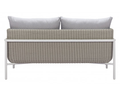 ZUO - Frais Loveseat in Gray