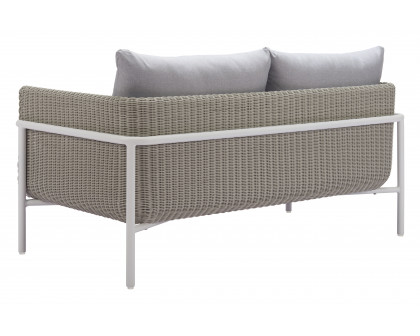 ZUO - Frais Loveseat in Gray