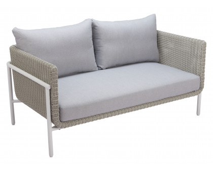 ZUO - Frais Loveseat in Gray